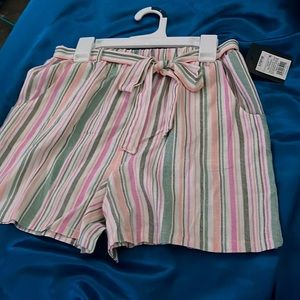 *brand new* girls 10/12 multi stripe set